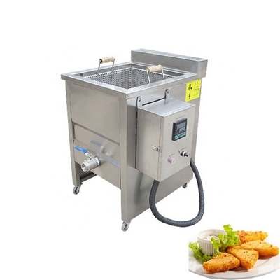 100kg 380V Industrial Food Deep Fryer For Separating Oil And Water Efficiently