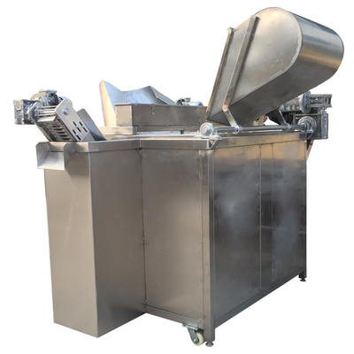 Small Scale Electric Batch Fryer for Potato Chips 580kg Capacity 1900*1600*1700mm