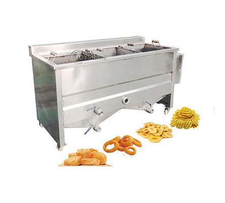 Electric Power Source 42kw Industrial Air Fryer For Plantain Chip And Potato Crisp Frying