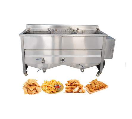 Electric Power Source 42kw Industrial Air Fryer For Plantain Chip And Potato Crisp Frying