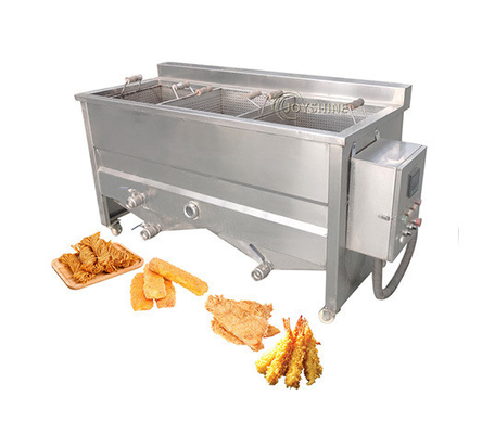 Electric Power Source 42kw Industrial Air Fryer For Plantain Chip And Potato Crisp Frying