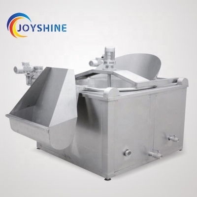 36kw Semi Automatic Stirring Plantain Chips French Fries Deep Fryer 300L 100kg/H