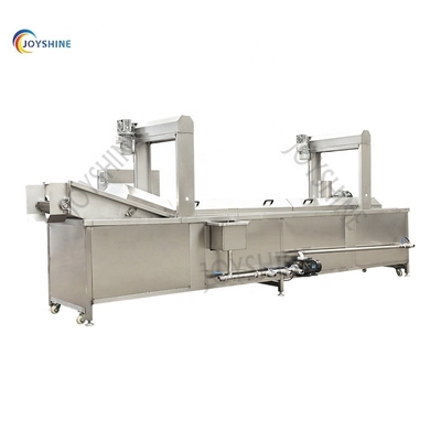 Continuous Automatic Doughnut Fryer Chips Gas Potato Frying Machine with Auto Lift
