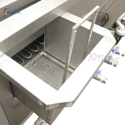 Small Automatic Continuous Deep Frying Machine for French Fries and Chicken 500 KG
