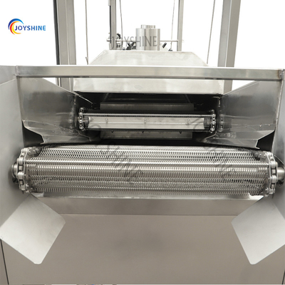 Small Automatic Continuous Deep Frying Machine for French Fries and Chicken 500 KG