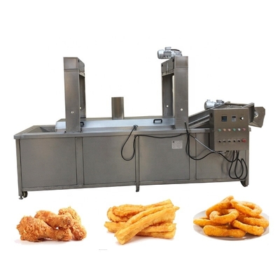 500kg/H 800kg Gas Fryer For Continuous Oil Water Separation And Frying