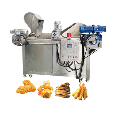 Electric Power Source Used Commercial Gas Deep Fryer For Potato Chips And Falafel Frying