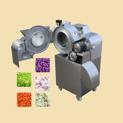 Automatic French Fry Cutter Machine For Hotels 1.1kw Apple Cutting Machine Banana Cutter