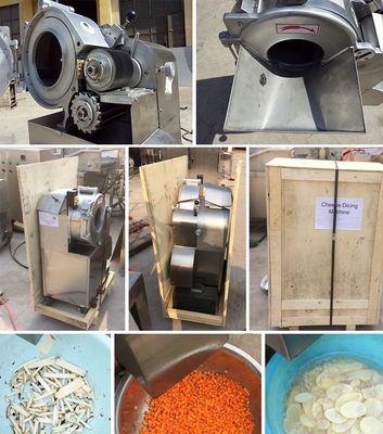 600kg/H Automatic French Fry Cutter For Snack Food Production