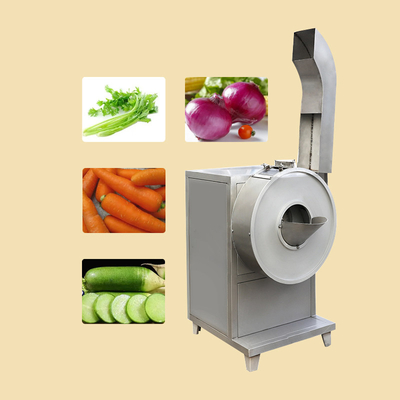 Commercial French Fries Cutter Machine 304 Stainless Steel 300-500kg/H