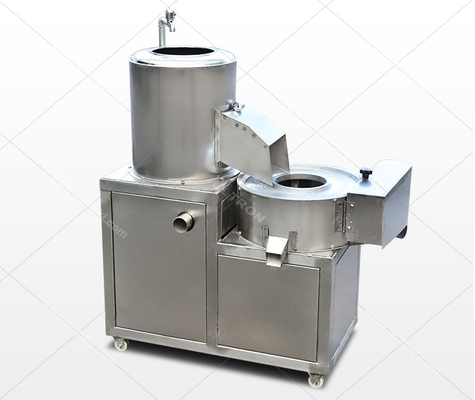 Cassava Carrot 750kg/H 1.1kw Potato Peeling Machine Vegetable Peeler