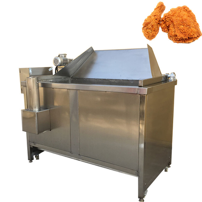 Certified Meat Pie Pork Rinds Frying Machine Basket Deep Fryer with 380v Power Source