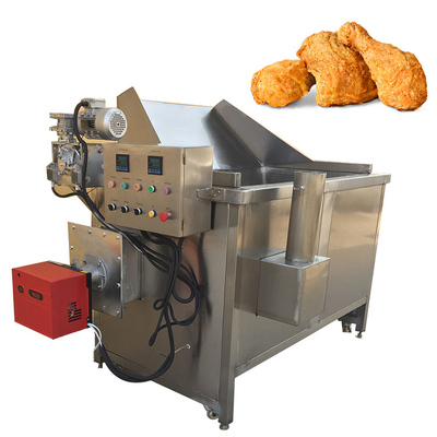 Certified Meat Pie Pork Rinds Frying Machine Basket Deep Fryer with 380v Power Source