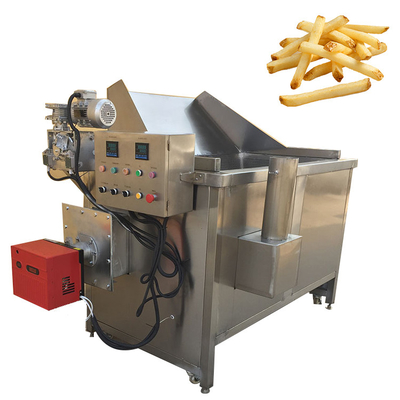 Gas Heating Auto Lifting Basket Tornado Potato French Fryer Machine for Belgian Fries