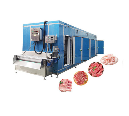 Frozen Vegetables Processing Line Tunnel Freezer 1000kg/H Chicken Freezer