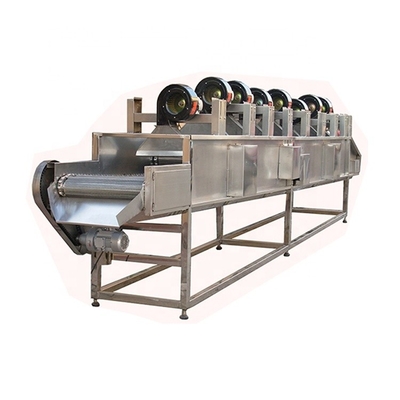 4000 X 1200 X 1600mm Automatic Potato Chips French Fries Dryer Machine