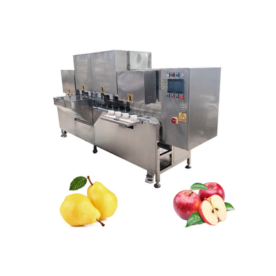 Apple Skin Removed And Core Peeling Machine 2350 X 800 X 1750mm Apple Slicer
