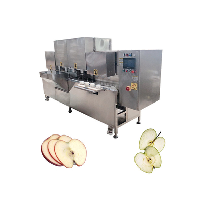 Apple Skin Removed And Core Peeling Machine 2350 X 800 X 1750mm Apple Slicer