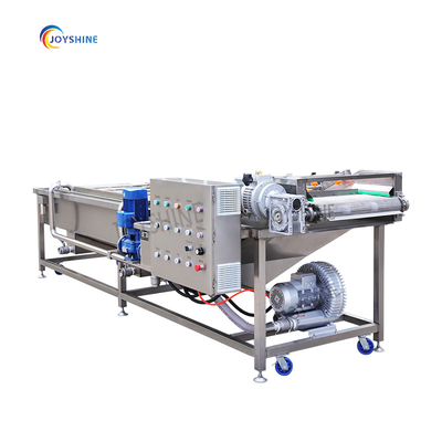 Tomato Washing Machine With Water Filtration System 304 Stainelss Steel Material