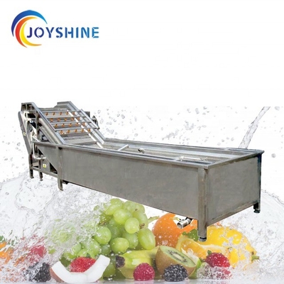 Tomato Washing Machine With Water Filtration System 304 Stainelss Steel Material