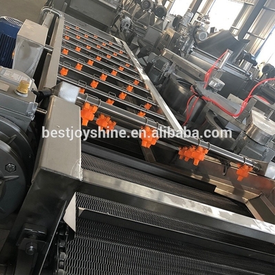 Tomato Washing Machine With Water Filtration System 304 Stainelss Steel Material