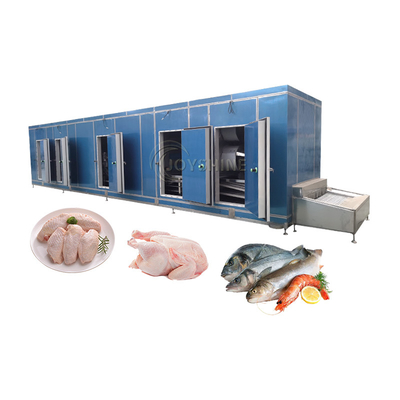 220V 380V Blast Freezer 15-20 Continually Adjustable Freezing Time For Freeze Drying