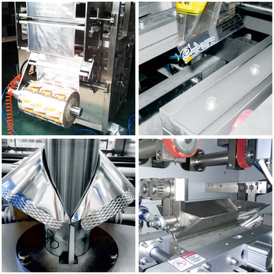 POPP CPP VMCPP BOPP PE PET AL NY Fil Pringles Potato Chips Packaging Machine