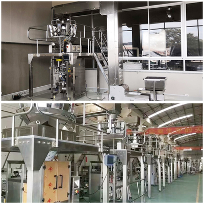 POPP CPP VMCPP BOPP PE PET AL NY Fil Pringles Potato Chips Packaging Machine