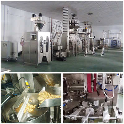 POPP CPP VMCPP BOPP PE PET AL NY Fil Pringles Potato Chips Packaging Machine