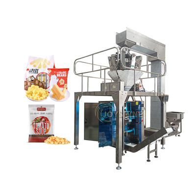 20 Bag/Min Vacuum Potato Chips Packaging Machine For Onion Packing Pouch Type