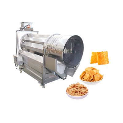 Potato Chips Seasoning Machine With Customized Automatic Seasoning Tumble Coating