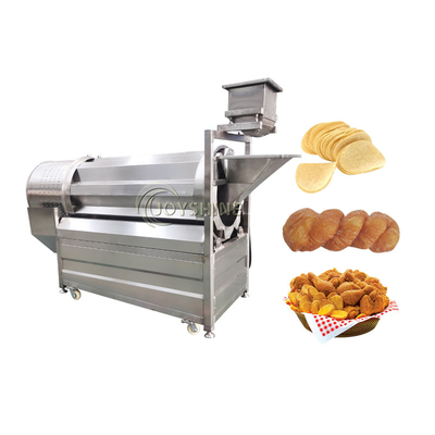 Potato Chips Seasoning Machine With Customized Automatic Seasoning Tumble Coating