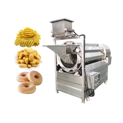 Potato Chips Seasoning Machine With Customized Automatic Seasoning Tumble Coating
