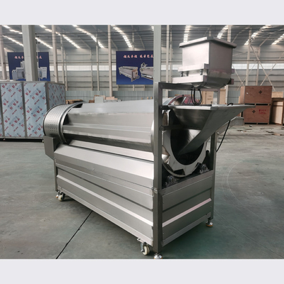 Potato Chips Seasoning Machine With Customized Automatic Seasoning Tumble Coating
