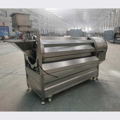 Potato Chips Seasoning Machine With Customized Automatic Seasoning Tumble Coating