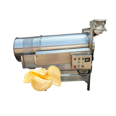 Fully Automatic Snack Chicken Popcorn Seasoning Machine Multifunctional 100-500kg/H