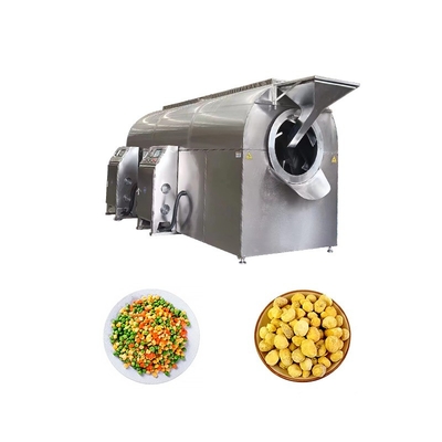 Electric/Gas Heating Source Nuts Roasting Machine for Automatic Roasting of Hazelnut