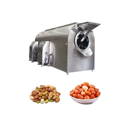 Electric/Gas Heating Source Nuts Roasting Machine for Automatic Roasting of Hazelnut