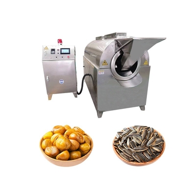 Electric/Gas Heating Source Nuts Roasting Machine for Automatic Roasting of Hazelnut
