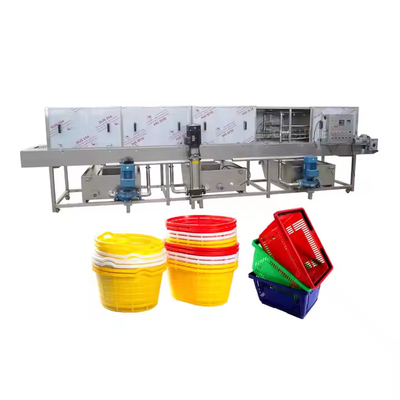 Bread Plastic Crate Washing Machine Plastic Basket Washing And Drying Machine Industrial