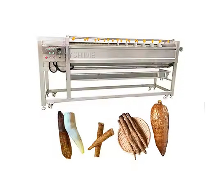 Fully Automatic Spiral Roller Washing And Peeling Machine