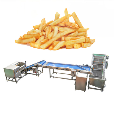 Semi-Automatic Frozen French Fries Production Line for Easy Operation and Maintenance
