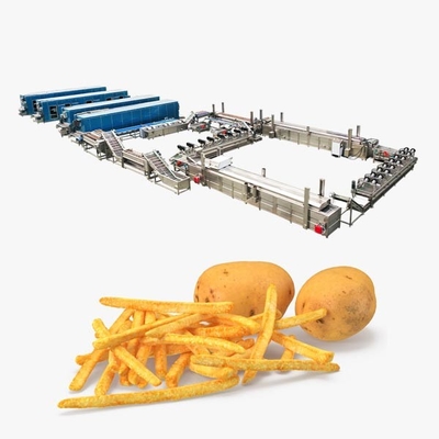 High-Capacity French Fries Production Line | Fully Automatic, Efficient & Customizable for Food Processing Plants