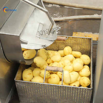 Potato Processing Frozen French Fries Semi Automatic Production Line Making Machine