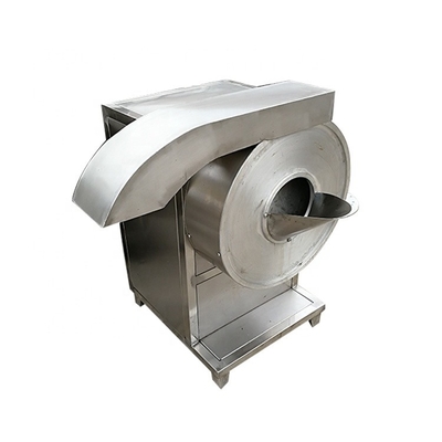 Industrial 1.1kw Silver French Fries Cutting Machine For Commercial Food Processing