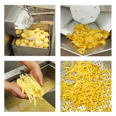 Customized Fully Automatic Potato Chips Making Machine for Potato Processing Industry