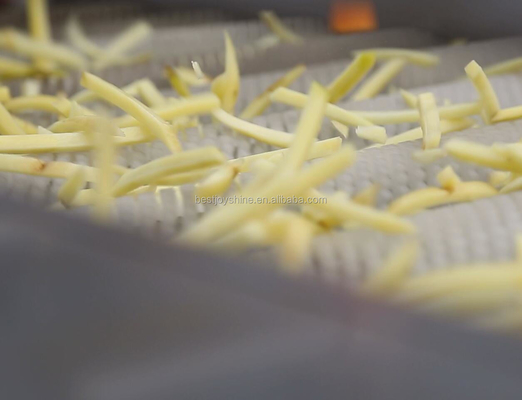 24kw Frozen Potato Chips Maker Adjustable Thickness For Mouthwatering Chips
