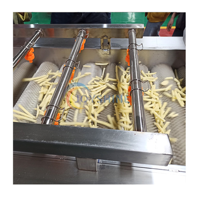 Potato Production Line For Dairy Products Fully Automatic Finger Chips Making Machine