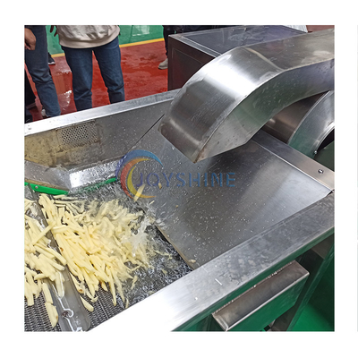 Full Line French Fries Making and Packing Machine with 200/500/1000/2000kg/h Capacity