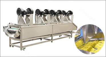 220V/380V 300kg 500kg 200kg Potato Chips Plant Cost Automatic French Fries Production Line